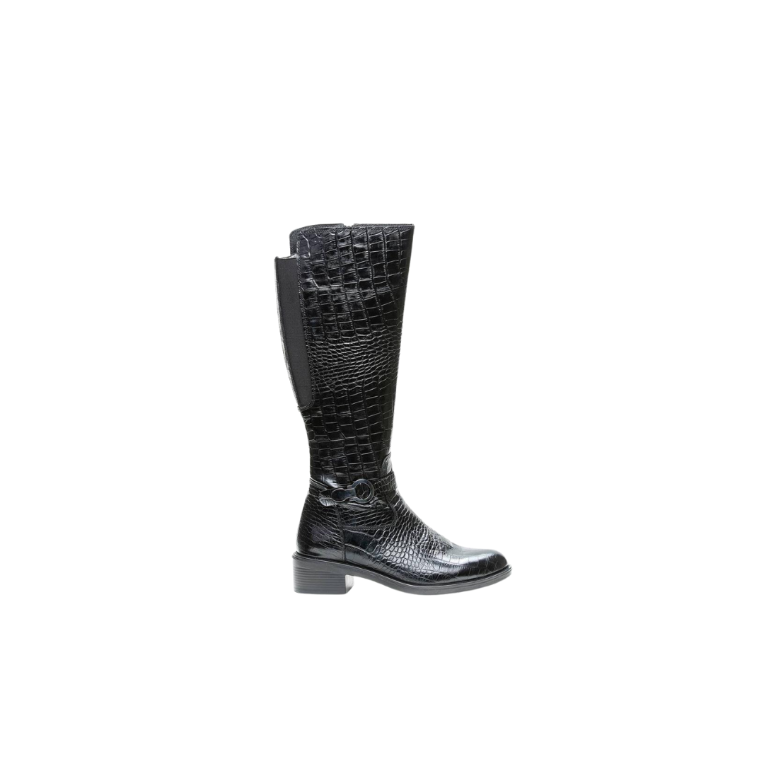 Damen Stiefel Aus Leder